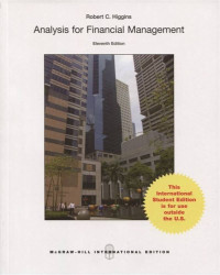 Image of Analysis for Financial Management