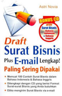 Image of Draft Surat Bisnis Plus E-mail Lengkap!: Paling Sering Dipakai