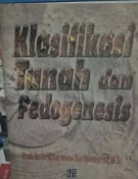Image of Klasifikasi Tanah dan Pedogenesis